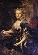 Portrait of Augusta Hanover Johann Georg Ziesenis